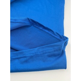 Plus Size Women's Long Sleeve Round Neck T-Shirt New Fashion Letter Print ii 369, Everyday Outfit, Winter Clothing, Trendy Top, Stylish Tee, Medium Stretch, Breathable Shirt, Printed Tshirt, Oversized Top, Fashion Lovers, Bodypositive Wear