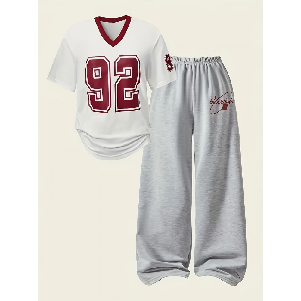 [Y2K HAWKIA Joggers] Women's Y2K Fashion Pants - Lightweight & Breathable HAWKIA Print Joggers for Spring/Summer Casual Wear | Comfortable Y2K Style Jogger Pants